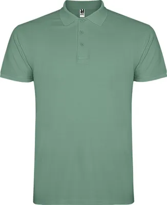 Produktbild von Roly - "Star" Poloshirt für Herren kurzärmlig PF4346 (XXL) (Dunkelminzgrün)