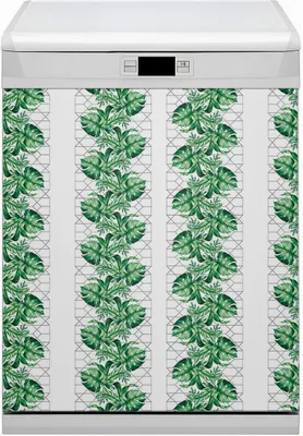 Produktbild von Magnetmatte Geschirrspüle Abwaschbar Küche Magnete  Dekor 60x80 cm  - Geometrische Linien