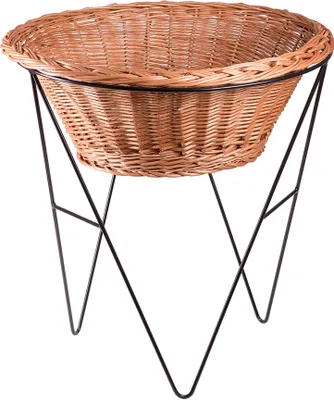 Produktbild von JIPRO® Metallständer mit einem runden Korb Salg III. - Ø 65 x H 75(cm)