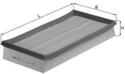 Produktbild von Luftfilter KNECHT LX 692
