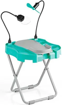 Produktbild von MAXXMEE Fußstütze Pediküre Salon Step - mint/weiß