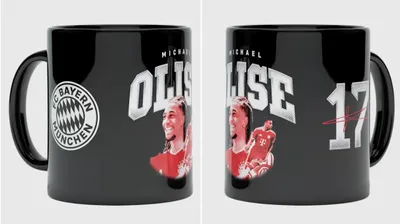 Produktbild von FC Bayern München Tasse Olise 0,3l 0