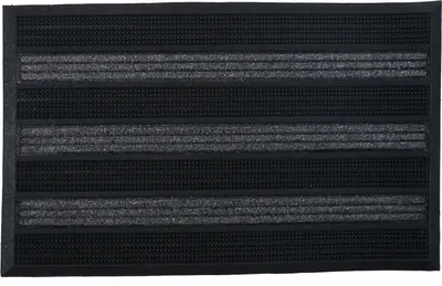 Produktbild von Fußmatte Matador 45 x 75 cm Clean Türmatte aus Gummi rutschfest