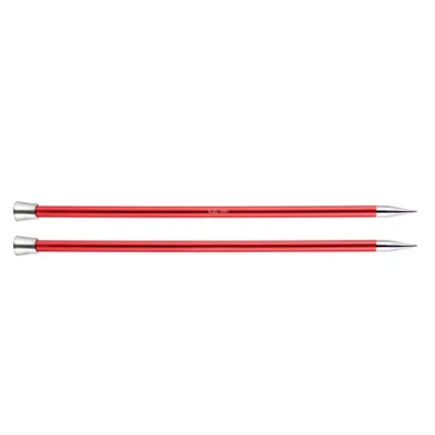 Obrázek produktu pro Pletací jehlice ZING 9,00 mm 30 cm granátové 1 pár