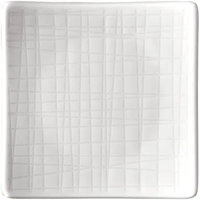 Image de Rosenthal Teller 9 cm quadr. flach Mesh Weiss 11770-800001-16169
