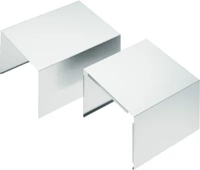 Produktbild von AEG Kaminaufsatz K 8004-m für Dunstabzugshauben, aus Edelstahl, Silberfarben