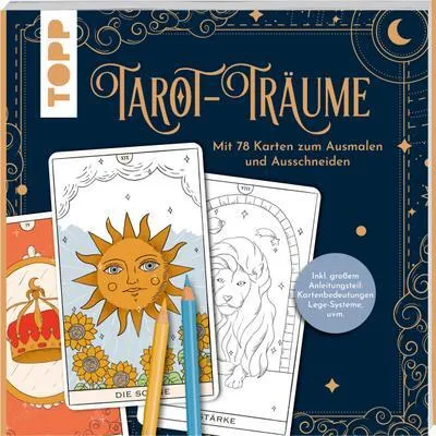 Produktbild von Tarot-Träume - Das Ausmalbuch