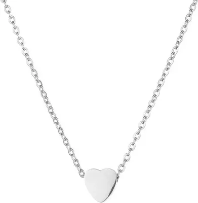 Produktbild von Small Heart Halskette – Eleganter Silberschmuck für Damen KP24088