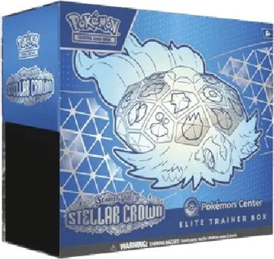 Image de Pokemon Stellar Crown Pokemon Center Elite Trainer Box