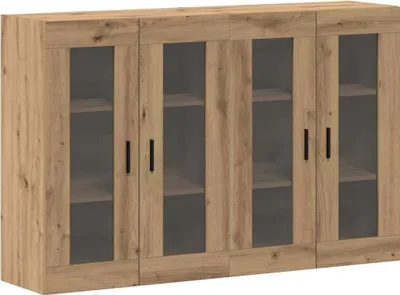Obrázek produktu pro Nástěnné skříňky 2 pcs dub artisan 69,5 x 34 x 90 cm