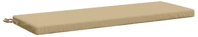 Productafbeelding van Bankkussen SOEST, 100% polyester, beige, 100 x 40 x 5 cm