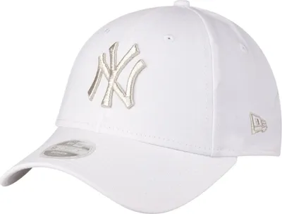 Produktbild von New Era 9Forty Damen Cap - New York Yankees weiß / silber
