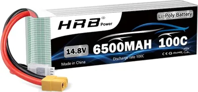 Obrázek produktu pro RC LiPo baterie, 14.8V, kapacita 6500mAh, 4S 6500 XT60 1ks