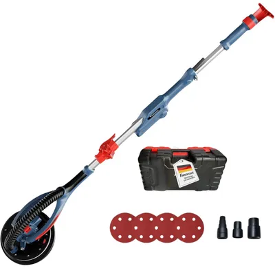 Produktbild von Trockenbauschleifer Deckenschleifer Langhalsschleifer 225mm mit EC-Motor 900W, ULTRA-Leicht