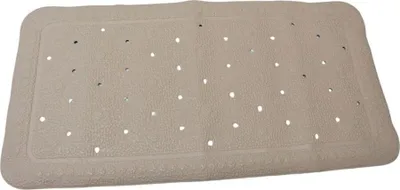 Produktbild von Badewannenmatte Badewanne Rutschmatte Antirutschmatte Wanneneinlage 36x72cm Beige