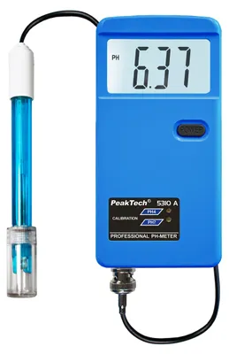 Immagine prodotto di PeakTech 5310 A: Misuratore di pH con elettrodo sostituibile