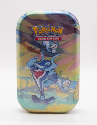 Produktbild von Pokémon Mini-Tin-Box Farbenfrohes Paldea: Delfinator & Pachirisu