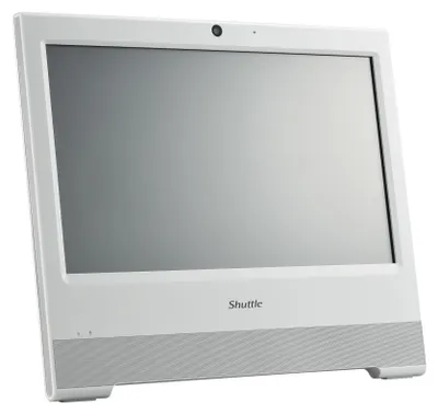 Produktbild von XPC AIO Barebone X50V9 39,62cm 15,6Zoll Intel Celeron 7305 2xSODIMM 64GB 1xSATA 1xHDMI White