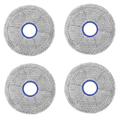 Produktbild von INF Staubbeutel 4er-Set für Dreame Saugroboter, Faser Grau 13cm x 13cm