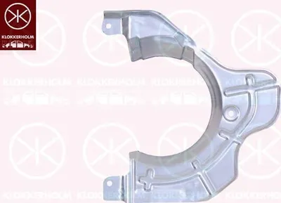 Produktbild von KLOKKERHOLM Spritzblech Bremsscheibe für FIAT Ducato Kastenwagen (250, 290) Vorne Links 2097377 Ankerblech