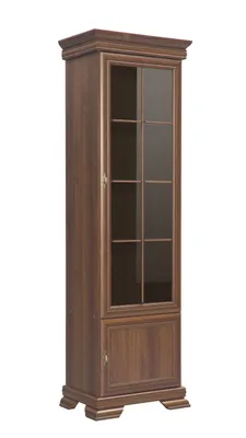 Produktbild von Tkmoebel Kora Vitrine 1-türig, Samoa King, 193x58x40 cm