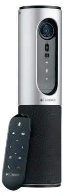 Image de Logitech ConferenceCam Connect - Konferenzkamera - Farbe - 1920 x 1080 - 720p, 1080p - Audio - drahtlos - Wi-Fi - Bluetooth 4.0 / NFC - USB 2.0 - H.264