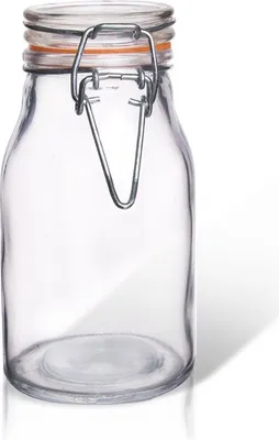 Obrázek produktu pro Orion zavařovací sklenice s výklopným víčkem patentovaná skleněná nádoba BELA 0,2 l