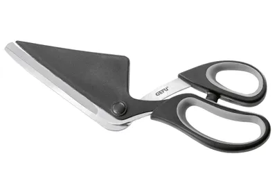Produktbild von GEFU Pizzaschere Pezzo, Pizza, Schwarz, Grau, Stahl, Kunststoff, 272 mm, 82 mm