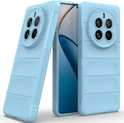 Obrázek produktu pro Pouzdro pro Realme 12 Pro / 12 Pro+ Měkké TPU Silikonové Nárazuvzdorné Ochranné Pouzdro modré