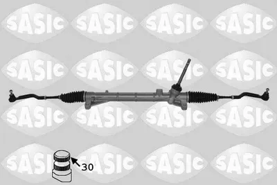 Produktbild von SASIC 7376041 Lenkgetriebe für NISSAN Qashqai II (J11, J11)