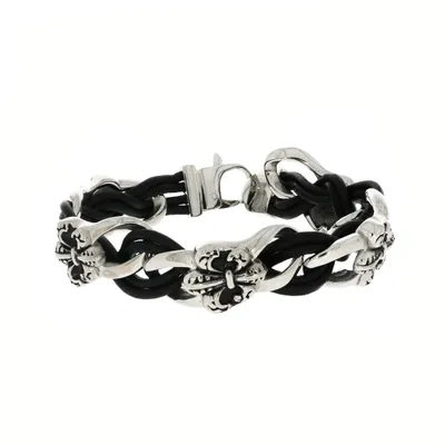 Produktbild von Police Jewelry SUPERRIOR PJ.25690BLB/01 Uni Armband Massiv gearbeitet, Armbandumfang:Gr. S Armbandumfang 190mm