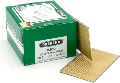 Produktbild von Prebena N50CNKHA Stauchkopfnaegel (Brads) verzinkt geharzt