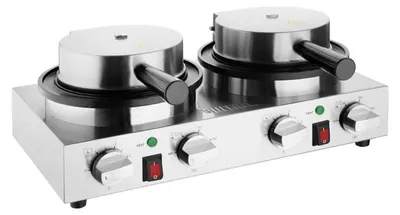 Produktbild von Buffalo Doppel-Rund-Belgische-Waffeleisen