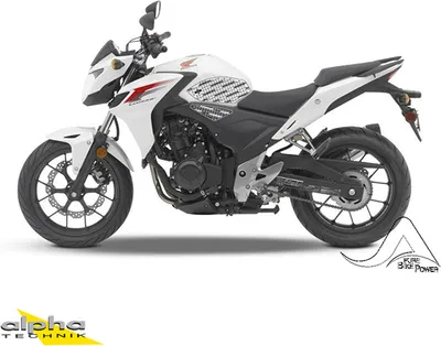 Produktbild von Stompgrip schwarz, Honda CBR500R/CB500F, 2013-15 CBR500R PC44