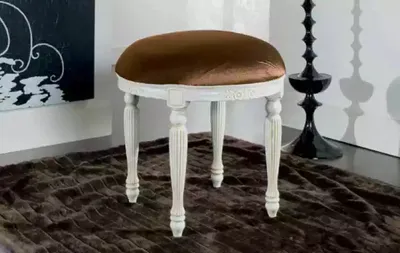 Produktbild von Luxus Braun Hocker Möbel Beistellhocker Sitzhocker Stil Klassische
