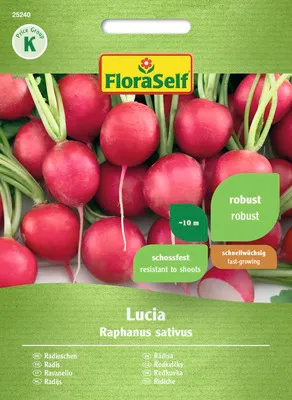 Obrázek produktu pro Ředkvička Lucia FloraSamostatná hybridní semena Semena zeleniny
