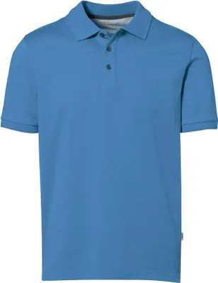 Produktbild von HAKRO Hakro Herren Poloshirt Baumwolle-Tec #814 Gr. L malibublau