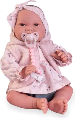 Obrázok produktu pre Antonio Juan 80322 Sladký reborn Nica - realistická bábika s mäkkým látkovým telom - 42 cm