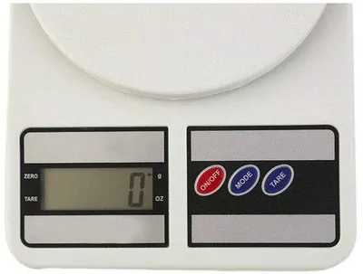 Productafbeelding van Digitale Keukenweegschaal met LCD-display en Tara-functie - Tot 7 kg, 1 g Nauwkeurigheid
