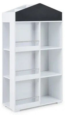 Obrázek produktu pro Dětská knihovna s tabuli a 13 přihrádkami