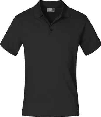 Imagen del producto de Camiseta polo de alta calidad para hombre, color negro, talla L