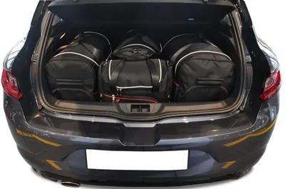 Obrázek produktu pro J&J Automotive | Sada 4ks cestovních tašek AERO pro RENAULT MEGANE HATCHBACK 2016+
