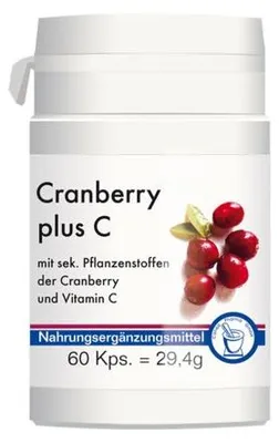 Produktbild von Canea Pharma Cranberry + C Kapseln, 60 St. Kapseln