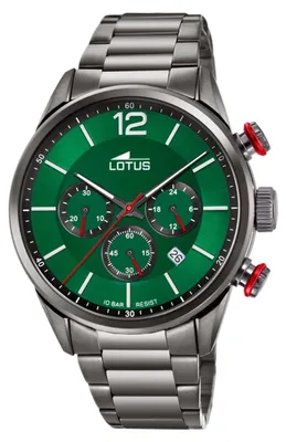 Image de Montre Lotus pour hommes Classic Luxe Elégant Montre en acier inoxydable gris UL18686/4