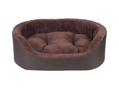 Image de Panier à chien ASPEINA marron taille S, M, L Taille : S - 54x45x16 cm