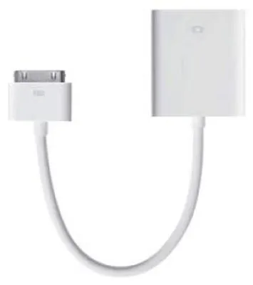 Produktbild von Apple MC552, Weiß, Apple 30-pin, Weiblich, Weiblich, 1 Stück(e)