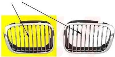 Zdjęcie produktu dla VAN WEZEL 0646518 Kratka chłodnicy przednia do BMW 3 Limuzyna (E46) prawa strona