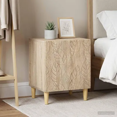Immagine prodotto di vidaXL, comodini, 2 pezzi, effetto legno noce Sonoma, 43 x 34,5 x 50 cm, materiale composito di legno