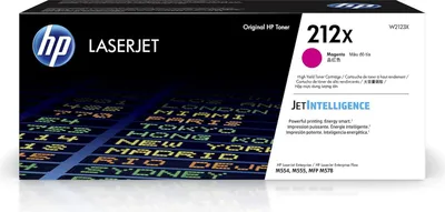 Produktbild von HP 212X (W2123X) Magenta Original Toner mit hoher Reichweite Color LaserJet Enterprise M554, M555, M578