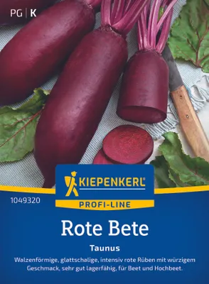 Produktbild von Kiepenkerl Rote Bete Samen Taunus F1 8-10 lfd. Meter